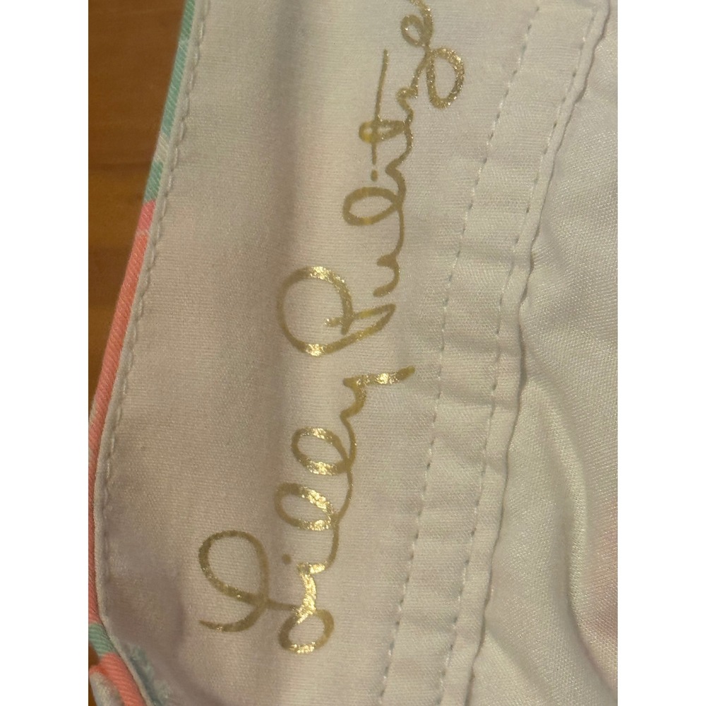 Lilly Pulitzer Callahan Shorts Pink Green Floral Tropical Print Size 2 - Picture 7 of 10